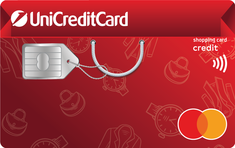 Credit card UniCredit Shopping Card