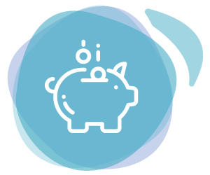 Piggy bank icon