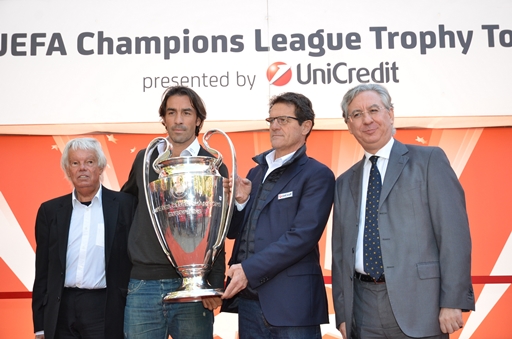 София посрещна Купата на UEFA Champions League
