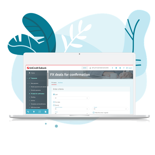 FX deals for confirmation 