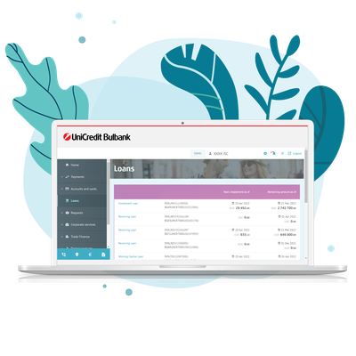 Accounts, cards and loans