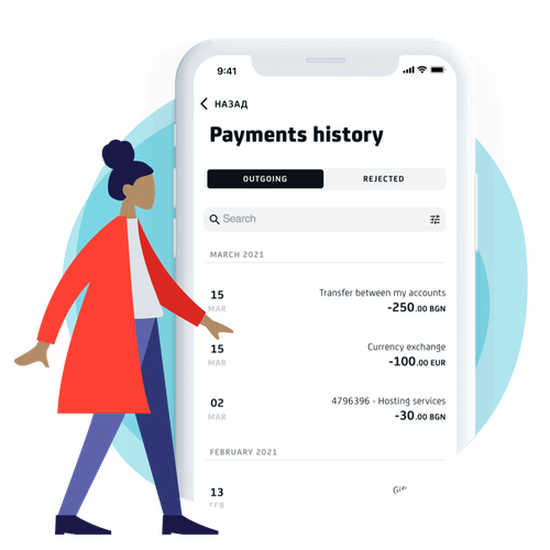 Payments & Bill payments history