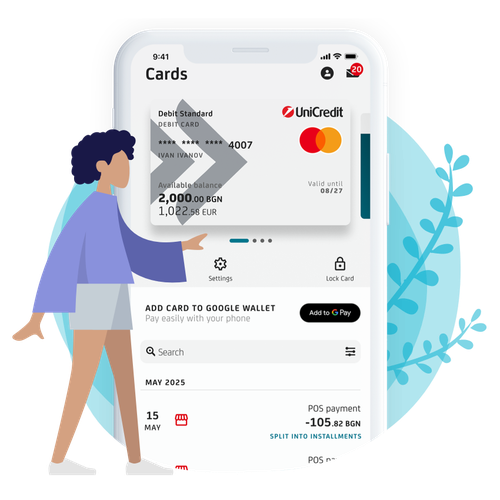 Split into installments of purchases with a debit card