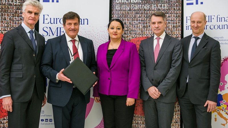 #InvestEU: EIF and UniCredit support for innovative SMEs in CEE increased to EUR 1bn