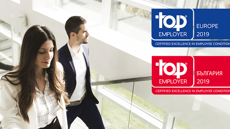 UniCredit has been recognised as a Top Employer in Europe in 2019