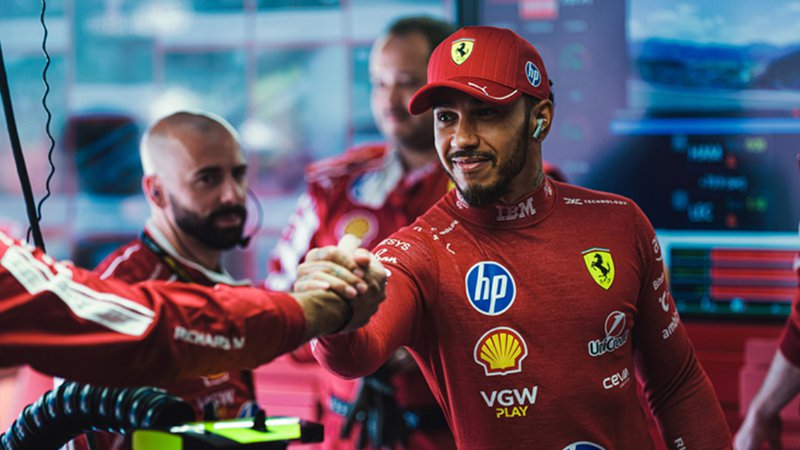 Lewis Hamilton: Speed & Purpose in Motion