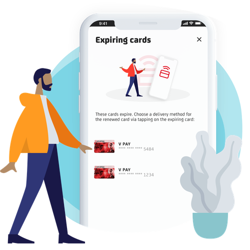 Renewal card option