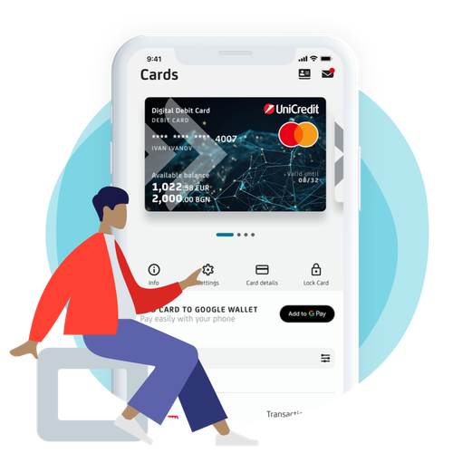 Digital debit card