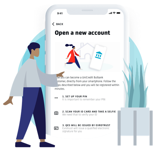 Become a client in few easy steps