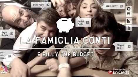 УниКредит Италия пуска развлекателния сериал "Семейство Конти" в социалните мрежи