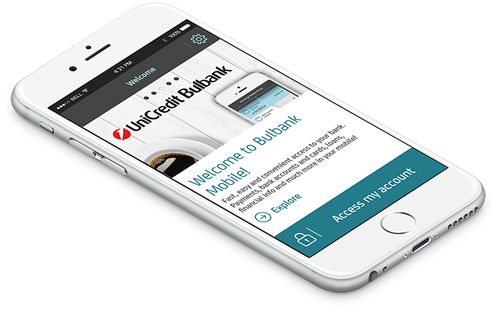 Install our mobile banking app Bulbank Mobile and manage your accounts anywhere anytime.